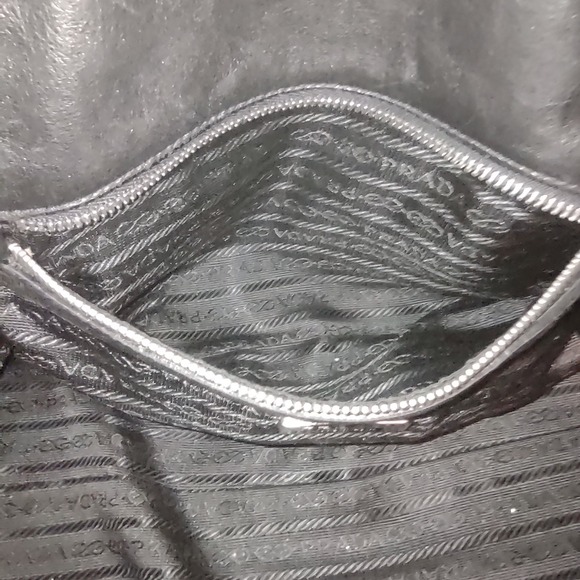 Prada Authentic  Leather Shoulder Bag - Picture 14 of 16